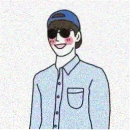 留言读者闻霜的头像插画